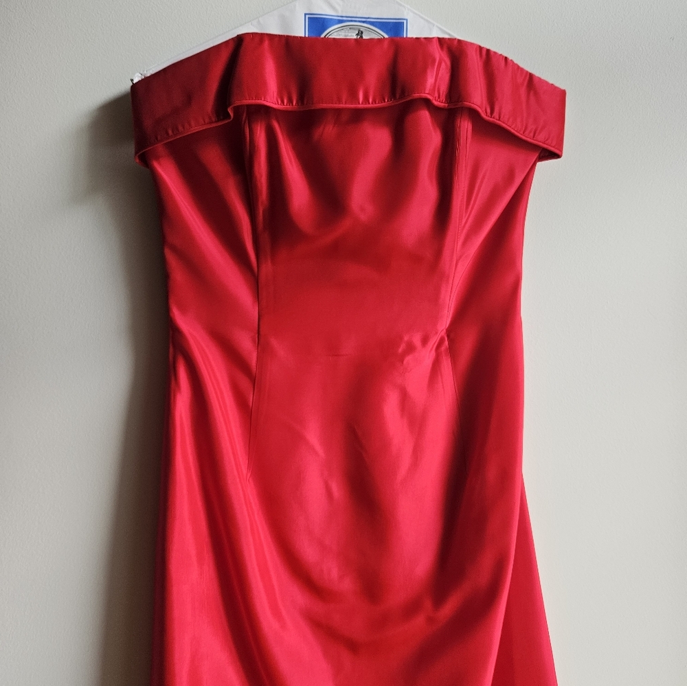 Vintage Jessica McClintock for Gunnel Sax Strapless Gown - Picture 2 of 12